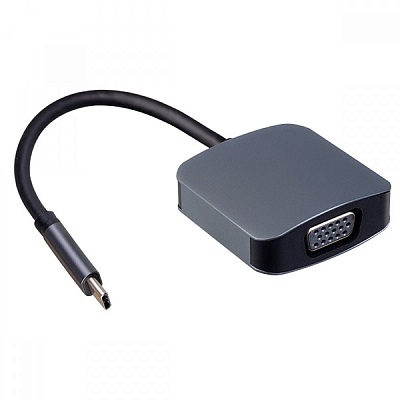 Адаптер Type-C штекер - VGA гнездо Perfeo C-15