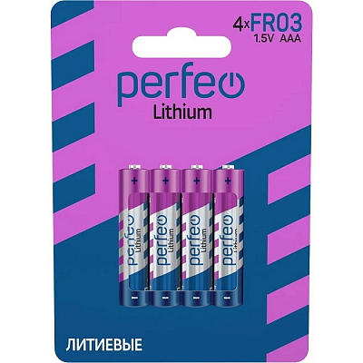 Perfeo FR03 Lithium (Блистер 4 шт.)