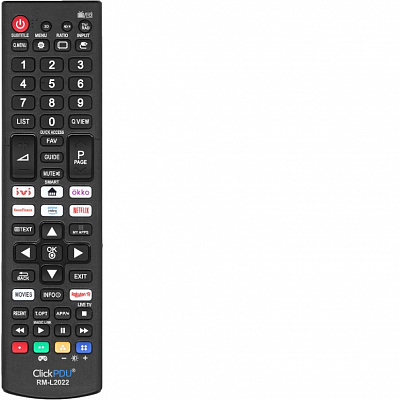 Универсальный пульт LG RM-L2022 (IVI, OKKO, HD КиноПоиск) (ClickPdu) 