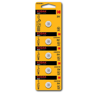 Kodak CR2016 (Блистер 5 шт.)