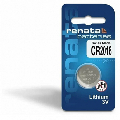 Renata CR2016 Lithium (Блистер 1 шт.)
