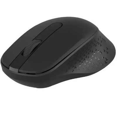 Беспроводная мышь Perfeo DEFI USB, 3 кнопоки, бесшумная, черный