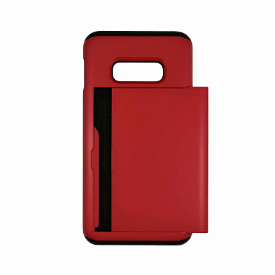 Клип-кейс Samsung S10E с Карманом, красный