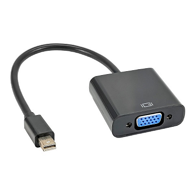 Адаптер VGA гнездо - mini DisplayPort штекер Perfeo
