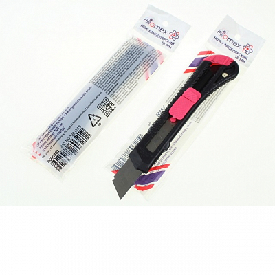 Нож канцелярский Attomex 18 мм