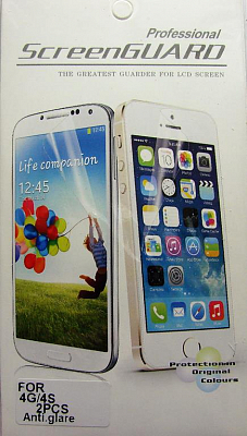 Защитная пленка для iPhone 4S двухсторонняя