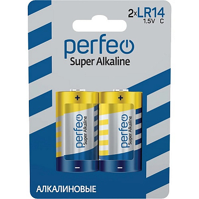 Perfeo LR14 Super Alkaline (Блистер 2 шт.) (10)