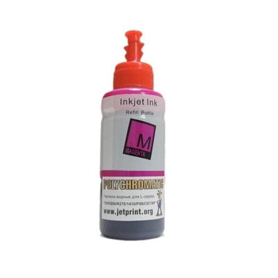 Чернила Polychromatic для EPSON L800/L200/R270/P50/XP/R200/C79/C67, 100 мл, Magenta, водные