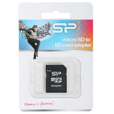 Адаптер SD - microSD Silicon Power