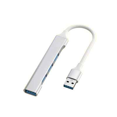 Разветвитель USB на 4 порта Dream QC072, серый