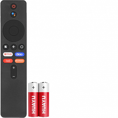 Пульт XIAOMI MI ver.9 (XMRM-M3, XMRM-M6), IVI, КиноПоиск, голосовое управление,батарейки в комплекте