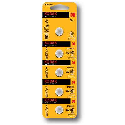 Kodak CR2032 (Блистер 5 шт.)