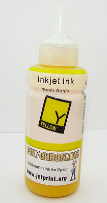 Чернила сублимационные Polychromatic, 100 мл, Yellow