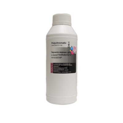 Чернила Polychromatic для EPSON L800/L200/R270/P50/XP/R200/C79/C67, 1 литр, Light Magenta, водные
