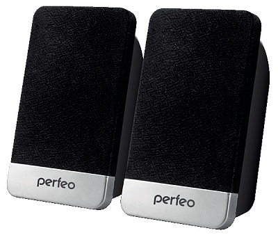 Колонки 2.0 Perfeo MONITOR 2х1.5Вт, USB, черный